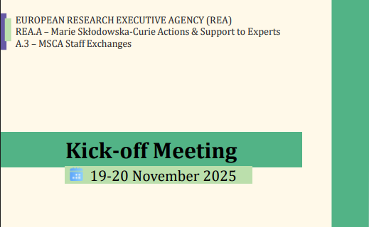 Kick-Off Meeting – 19-20 November 2025, Patras, Greece