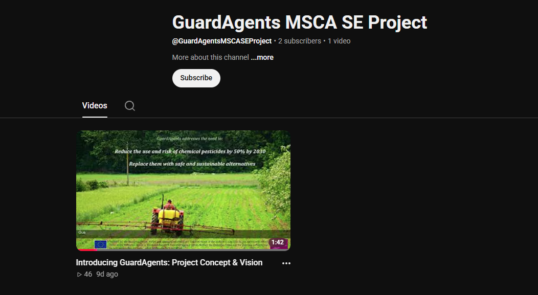 Guard Agents 1st YouTube video